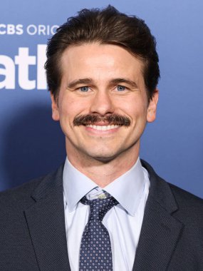 Amerikalı aktör Jason Ritter, 5 Mayıs 2025 'te Amerika Yönetmenler Derneği' ndeki DGA Tiyatro Kompleksi 'nde düzenlenen CBS' in 1. Sezon, Emmy FYC etkinliğine geldi..    