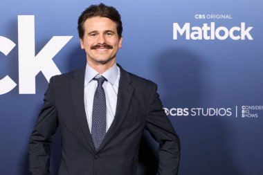 Amerikalı aktör Jason Ritter, 5 Mayıs 2025 'te Amerika Yönetmenler Derneği' ndeki DGA Tiyatro Kompleksi 'nde düzenlenen CBS' in 1. Sezon, Emmy FYC etkinliğine geldi..    
