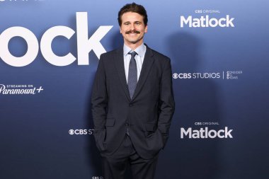 Amerikalı aktör Jason Ritter, 5 Mayıs 2025 'te Amerika Yönetmenler Derneği' ndeki DGA Tiyatro Kompleksi 'nde düzenlenen CBS' in 1. Sezon, Emmy FYC etkinliğine geldi..    