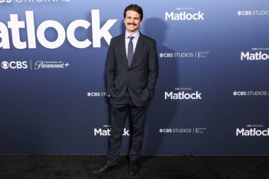 Amerikalı aktör Jason Ritter, 5 Mayıs 2025 'te Amerika Yönetmenler Derneği' ndeki DGA Tiyatro Kompleksi 'nde düzenlenen CBS' in 1. Sezon, Emmy FYC etkinliğine geldi..    