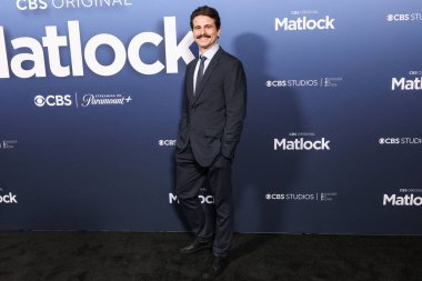 Amerikalı aktör Jason Ritter, 5 Mayıs 2025 'te Amerika Yönetmenler Derneği' ndeki DGA Tiyatro Kompleksi 'nde düzenlenen CBS' in 1. Sezon, Emmy FYC etkinliğine geldi..    