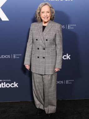 Amerikalı aktris Kathy Bates, 5 Mayıs 2025 'te Amerika Yönetmenler Derneği' ndeki DGA Tiyatro Kompleksi 'nde düzenlenen CBS' in 1. Sezon, Emmy FYC etkinliğine geldi..    