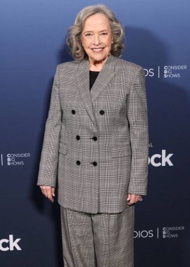 Amerikalı aktris Kathy Bates, 5 Mayıs 2025 'te Amerika Yönetmenler Derneği' ndeki DGA Tiyatro Kompleksi 'nde düzenlenen CBS' in 1. Sezon, Emmy FYC etkinliğine geldi..    