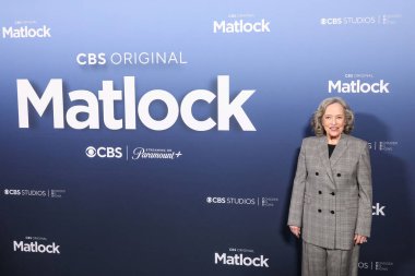 Amerikalı aktris Kathy Bates, 5 Mayıs 2025 'te Amerika Yönetmenler Derneği' ndeki DGA Tiyatro Kompleksi 'nde düzenlenen CBS' in 1. Sezon, Emmy FYC etkinliğine geldi..    