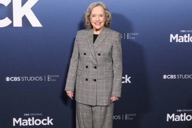 Amerikalı aktris Kathy Bates, 5 Mayıs 2025 'te Amerika Yönetmenler Derneği' ndeki DGA Tiyatro Kompleksi 'nde düzenlenen CBS' in 1. Sezon, Emmy FYC etkinliğine geldi..    