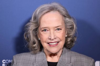 Amerikalı aktris Kathy Bates, 5 Mayıs 2025 'te Amerika Yönetmenler Derneği' ndeki DGA Tiyatro Kompleksi 'nde düzenlenen CBS' in 1. Sezon, Emmy FYC etkinliğine geldi..    