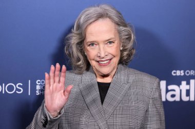 Amerikalı aktris Kathy Bates, 5 Mayıs 2025 'te Amerika Yönetmenler Derneği' ndeki DGA Tiyatro Kompleksi 'nde düzenlenen CBS' in 1. Sezon, Emmy FYC etkinliğine geldi..    