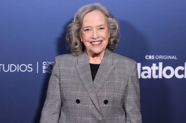 Amerikalı aktris Kathy Bates, 5 Mayıs 2025 'te Amerika Yönetmenler Derneği' ndeki DGA Tiyatro Kompleksi 'nde düzenlenen CBS' in 1. Sezon, Emmy FYC etkinliğine geldi..    