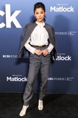 Amerikalı aktris, şarkıcı ve dansçı Leah Lewis, 5 Mayıs 2025 'te Amerika Yönetmenler Birliği' ndeki DGA Tiyatro Kompleksi 'nde düzenlenen 1..     