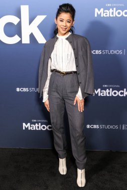 Amerikalı aktris, şarkıcı ve dansçı Leah Lewis, 5 Mayıs 2025 'te Amerika Yönetmenler Birliği' ndeki DGA Tiyatro Kompleksi 'nde düzenlenen 1..     