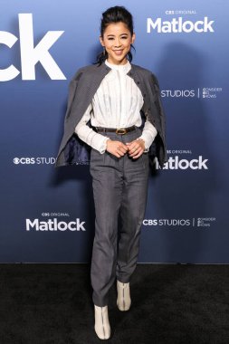 Amerikalı aktris, şarkıcı ve dansçı Leah Lewis, 5 Mayıs 2025 'te Amerika Yönetmenler Birliği' ndeki DGA Tiyatro Kompleksi 'nde düzenlenen 1..     