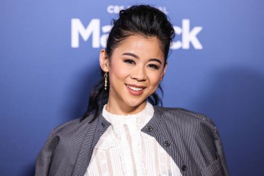 Amerikalı aktris, şarkıcı ve dansçı Leah Lewis, 5 Mayıs 2025 'te Amerika Yönetmenler Birliği' ndeki DGA Tiyatro Kompleksi 'nde düzenlenen 1..     
