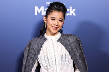 Amerikalı aktris, şarkıcı ve dansçı Leah Lewis, 5 Mayıs 2025 'te Amerika Yönetmenler Birliği' ndeki DGA Tiyatro Kompleksi 'nde düzenlenen 1..     