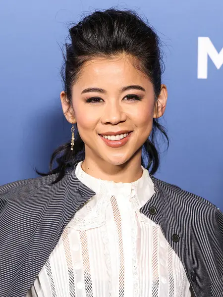 Amerikalı aktris, şarkıcı ve dansçı Leah Lewis, 5 Mayıs 2025 'te Amerika Yönetmenler Birliği' ndeki DGA Tiyatro Kompleksi 'nde düzenlenen 1..     