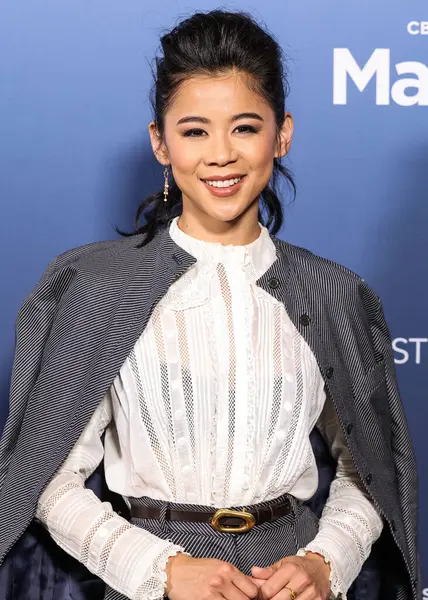 Amerikalı aktris, şarkıcı ve dansçı Leah Lewis, 5 Mayıs 2025 'te Amerika Yönetmenler Birliği' ndeki DGA Tiyatro Kompleksi 'nde düzenlenen 1..     