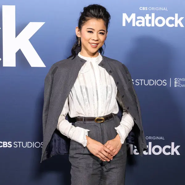 Amerikalı aktris, şarkıcı ve dansçı Leah Lewis, 5 Mayıs 2025 'te Amerika Yönetmenler Birliği' ndeki DGA Tiyatro Kompleksi 'nde düzenlenen 1..     