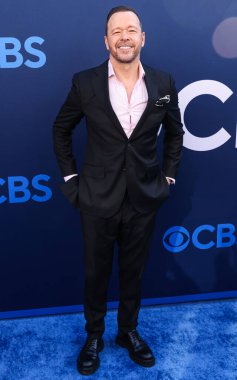 Boston Blue 'dan Donnie Wahlberg, CBSFEST 2025-2026: Paramount Stüdyoları' nda 7 Mayıs 2025 'te ABD' nin Kaliforniya eyaletinin Los Angeles şehrinde düzenlenen duyuru programına ulaştı..    