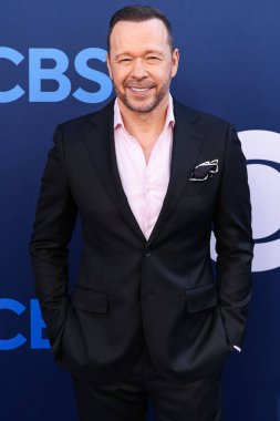 Boston Blue 'dan Donnie Wahlberg, CBSFEST 2025-2026: Paramount Stüdyoları' nda 7 Mayıs 2025 'te ABD' nin Kaliforniya eyaletinin Los Angeles şehrinde düzenlenen duyuru programına ulaştı..    