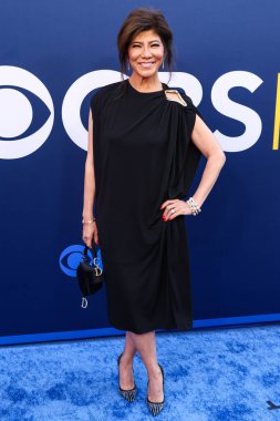 Big Brother 'dan Julie Chen Moonves, CBSFEST 2025-2026' ya ulaşır: Paramount Stüdyoları 'nda 7 Mayıs 2025' te, ABD 'nin Los Angeles şehrinde düzenlenen duyuru.