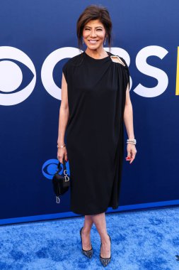 Big Brother 'dan Julie Chen Moonves, CBSFEST 2025-2026' ya ulaşır: Paramount Stüdyoları 'nda 7 Mayıs 2025' te, ABD 'nin Los Angeles şehrinde düzenlenen duyuru.