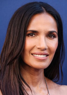 Amerika 'nın Mutfak Kupası' ndan Padma Lakshmi, CBSFEST 2025-2026 'ya ulaştı: Paramount Stüdyoları' nda 7 Mayıs 2025 'te Los Angeles, Kaliforniya, ABD' de düzenlenen program duyurusu. 