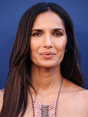 Amerika 'nın Mutfak Kupası' ndan Padma Lakshmi, CBSFEST 2025-2026 'ya ulaştı: Paramount Stüdyoları' nda 7 Mayıs 2025 'te Los Angeles, Kaliforniya, ABD' de düzenlenen program duyurusu. 