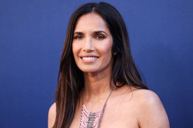 Amerika 'nın Mutfak Kupası' ndan Padma Lakshmi, CBSFEST 2025-2026 'ya ulaştı: Paramount Stüdyoları' nda 7 Mayıs 2025 'te Los Angeles, Kaliforniya, ABD' de düzenlenen program duyurusu. 