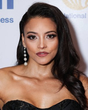 Amerikalı aktris Gabrielle Walsh, 8 Mayıs 2025 'te Beverly Hills Otel' de düzenlenen Maybelline tarafından sunulan Ulusal Akıl Hastalıkları Birliği (NAMI) 2025 Akıl Sağlığı Galasına geldi..