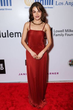 Amerikalı aktris ve yönetmen Kayla Compton, 8 Mayıs 2025 'te Beverly Hills Hotel' de düzenlenen Ulusal Akıl Hastalıkları Birliği (NAMI) 2025 Akıl Sağlığı Galası 'na geldi.