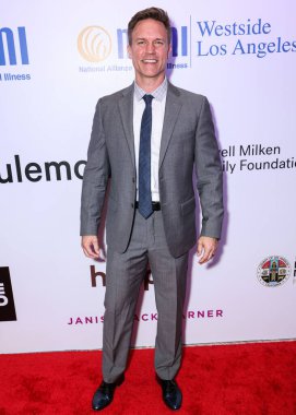 Amerikalı aktör Scott Porter, 8 Mayıs 2025 'te Beverly Hills Otel' de düzenlenen Maybelline tarafından sunulan Ulusal Akıl Hastalıkları Birliği (NAMI) 2025 Akıl Sağlığı Galasına geldi..     