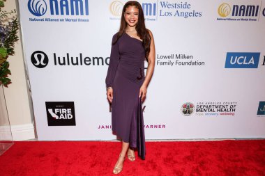 Amerikalı aktris Storm Reid, 8 Mayıs 2025 'te Beverly Hills Hotel' de düzenlenen Maybelline tarafından sunulan Ulusal Akıl Hastalıkları Birliği (NAMI) 2025 Akıl Sağlığı Galasına geldi..     