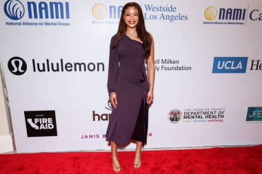 Amerikalı aktris Storm Reid, 8 Mayıs 2025 'te Beverly Hills Hotel' de düzenlenen Maybelline tarafından sunulan Ulusal Akıl Hastalıkları Birliği (NAMI) 2025 Akıl Sağlığı Galasına geldi..     