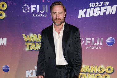 Fransız DJ ve kayıt yapımcısı David Guetta, Fiji Airways tarafından sunulan 102.7 KIIS FM Wango Tango 2025 tarihli iHeartRadio 'ya 10 Mayıs 2025 tarihinde Huntington City Beach, Orange County, Kaliforniya, ABD' de geldi..
