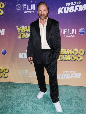 Fransız DJ ve kayıt yapımcısı David Guetta, Fiji Airways tarafından sunulan 102.7 KIIS FM Wango Tango 2025 tarihli iHeartRadio 'ya 10 Mayıs 2025 tarihinde Huntington City Beach, Orange County, Kaliforniya, ABD' de geldi..