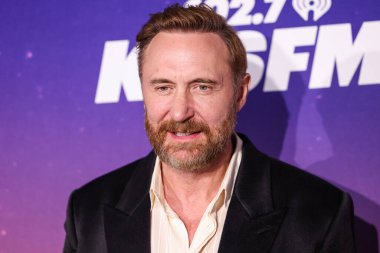 Fransız DJ ve kayıt yapımcısı David Guetta, Fiji Airways tarafından sunulan 102.7 KIIS FM Wango Tango 2025 tarihli iHeartRadio 'ya 10 Mayıs 2025 tarihinde Huntington City Beach, Orange County, Kaliforniya, ABD' de geldi..