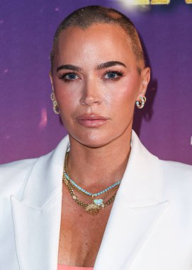 Amerikalı televizyon karakteri Teddi Mellencamp Arroyave, Fiji Airways tarafından 10 Mayıs 2025 'te Huntington City Beach, Orange County, Kaliforniya, ABD' de düzenlenen iHeartRadio 102.7 KIIS FM Wango 2025 'e ulaştı..