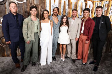 John Norris, Uriah Shelton, Nathalie Kelley, Michael Cimino, Melissa Collazo, Ryan Phillippe, Nicolas Cantu ve Jason Seagraves, 13 Mayıs 2025 'te Los Angeles' taki Amazon Prime Video 'un Motorheads' in 1. sezonunun özel gösterimine geldiler.