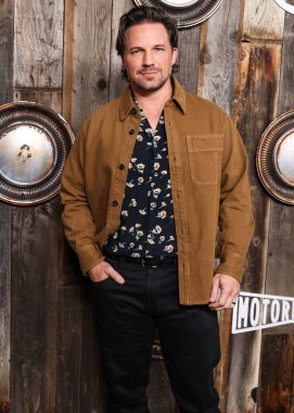 Amerikalı aktör ve model Matt Lanter, 13 Mayıs 2025 'te Los Angeles, Kaliforniya' da bulunan Ted Mann Tiyatrosu 'nda düzenlenen Amazon Prime Video' nun Motorheads 'ın 1. sezonunun özel gösterimine geliyor.   