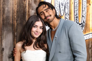Melissa Collazo ve Michael Cimino, 13 Mayıs 2025 'te Los Angeles, Kaliforniya' da bulunan Akademi Sinema Müzesi 'ndeki Ted Mann Tiyatrosu' nda düzenlenen Amazon Prime Video 'nun' Motorheads '1. sezonunun Los Angeles Özel Gösterimi' ne geldiler.