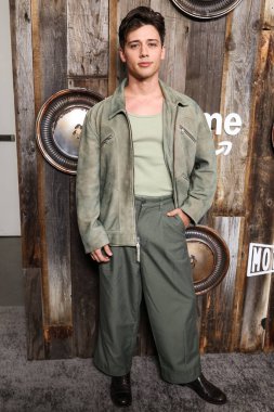 Amerikalı aktör ve şarkıcı Uriah Shelton, 13 Mayıs 2025 'te Los Angeles, Kaliforniya' da bulunan Akademi Sinema Müzesi 'ndeki Ted Mann Tiyatrosu' nda düzenlenen Amazon Prime Video 'nun' Motorheads '1. sezonunun Los Angeles Özel Gösterimi' ne geldi.