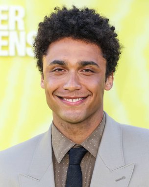 Aktör Corteon Moore, 14 Mayıs 2025 'te Hollywood Palladium' da düzenlenen Amazon Prime Video 'nun 1. sezonunun Los Angeles prömiyerine geldi..