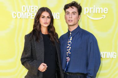 Kaia Gerber ve Benito Skinner, 14 Mayıs 2025 'te Hollywood Paladyumu' nda düzenlenen Amazon Prime Video 'nun 1. sezonunun Los Angeles Premiere' ine geldiler..