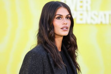 Amerikalı model ve aktris Kaia Gerber (Kaia Jordan), 14 Mayıs 2025 'te Hollywood Paladyumu' nda düzenlenen Amazon Prime Video 'nun 1.. 