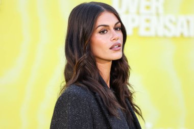 Amerikalı model ve aktris Kaia Gerber (Kaia Jordan), 14 Mayıs 2025 'te Hollywood Paladyumu' nda düzenlenen Amazon Prime Video 'nun 1.. 