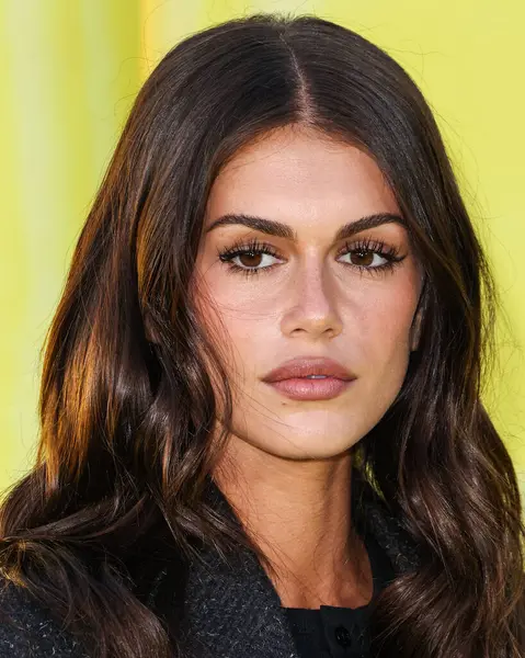 Amerikalı model ve aktris Kaia Gerber (Kaia Jordan), 14 Mayıs 2025 'te Hollywood Paladyumu' nda düzenlenen Amazon Prime Video 'nun 1.. 