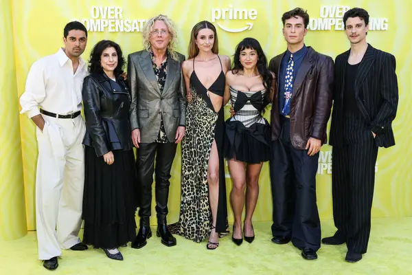 Rish Shah, Sue Kroll, Scott King, Mary Beth Barone, Wally Baram, Benito Skinner ve Adam DiMarco, 14 Mayıs 2025 'te Hollywood Palladium' da düzenlenen Amazon Prime Video 'un 1..