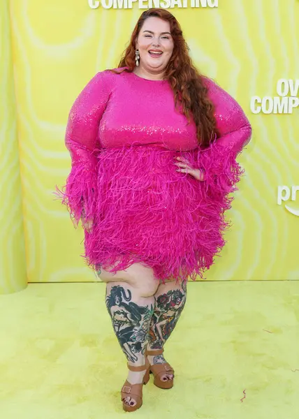 Amerikalı büyük beden model, blogcu ve makyaj sanatçısı Tess Holliday, 14 Mayıs 2025 'te Hollywood Palladium' da düzenlenen Amazon Prime Video 'nun 1..