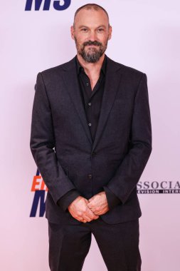 Amerikalı aktör, yapımcı ve eski rapçi Brian Austin Green, 16 Mayıs 2025 'te Century City, Los Angeles, Kaliforniya, ABD' deki Fairmont Century Plaza 'da düzenlenen MS Gala 2025' in 32..