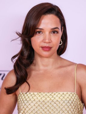 Veronica Swanson Sakal 'ı giyen Amerikalı aktris Georgie Flores, 16 Mayıs 2025' te Century City, Los Angeles, Kaliforniya, ABD 'deki Fairmont Century Plaza' da düzenlenen MS Gala 2025 'in 32..