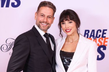 Ioan Gruffudd ve eşi Bianca Gruffudd (Bianca Wallace), 16 Mayıs 2025 'te Century City, Los Angeles, Kaliforniya, ABD' de düzenlenen ve MS 2025 'i Sileme yarışına katıldılar..